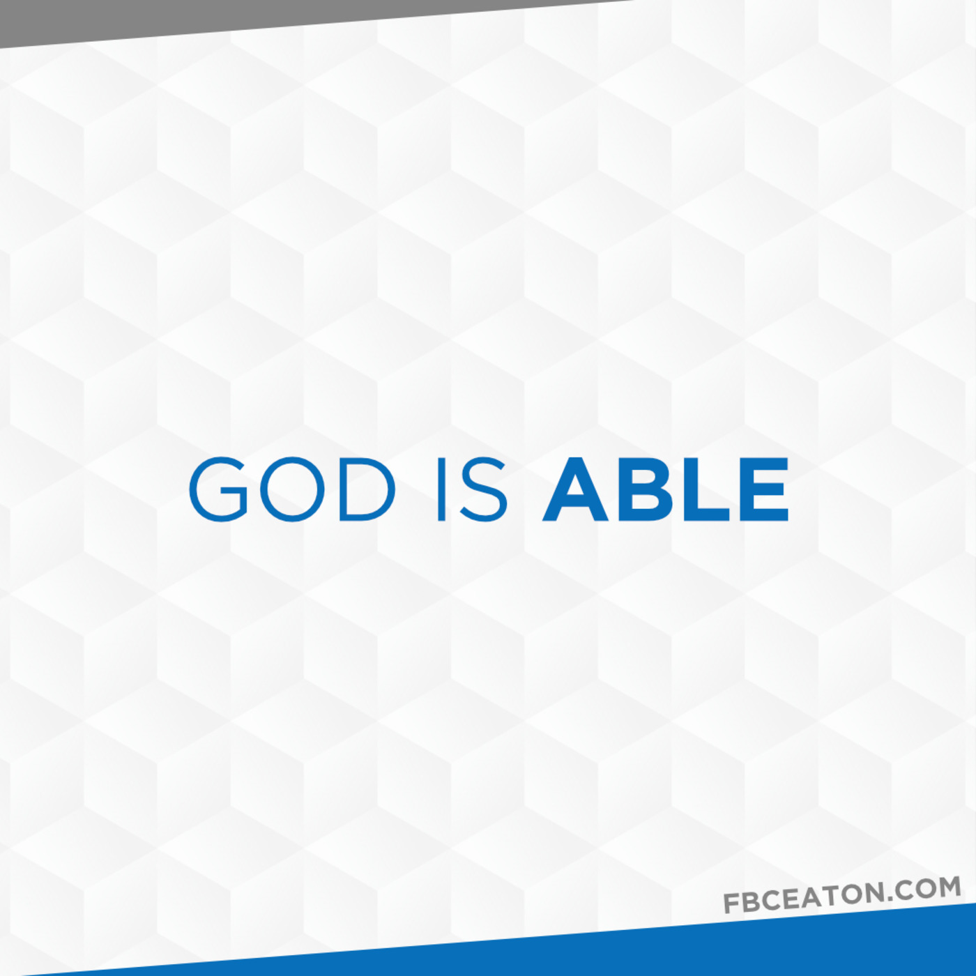 God Is Able